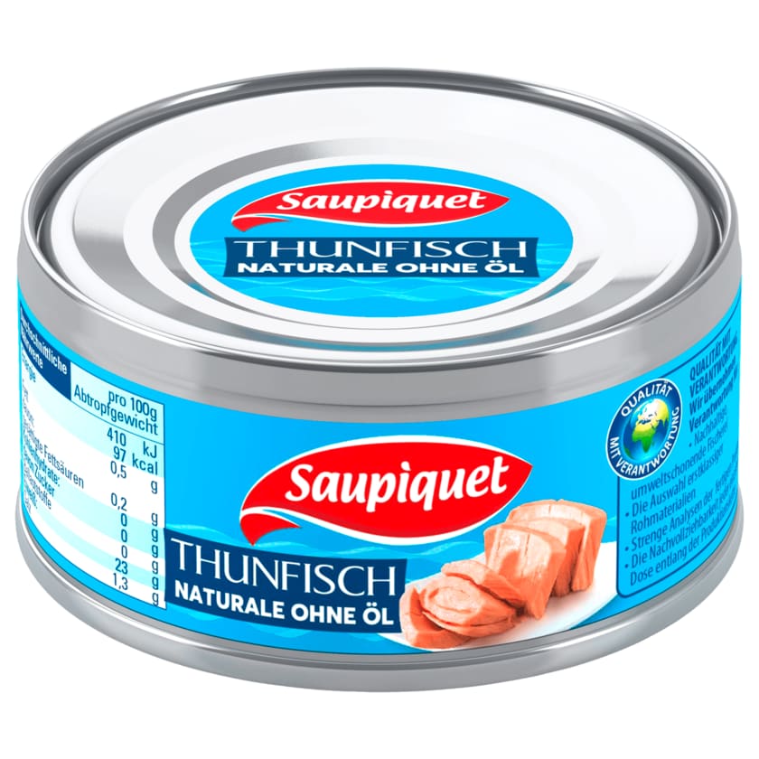 Saupiquet Thunfisch Naturale ohne Öl 140g
